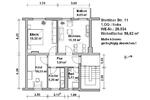 Etagenwohnung Minden Bärenkämpen - 3 Zimmer, 57 m&sup2;, 825&euro; | Angebot:13230537