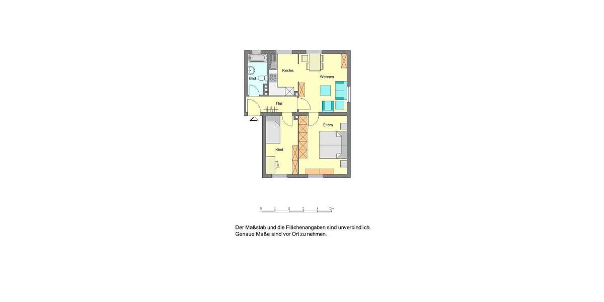 Etagenwohnung Herford Altstädter Feldmark - 3 Zimmer, 52 m&sup2;, 499&euro; | Angebot:27365031
